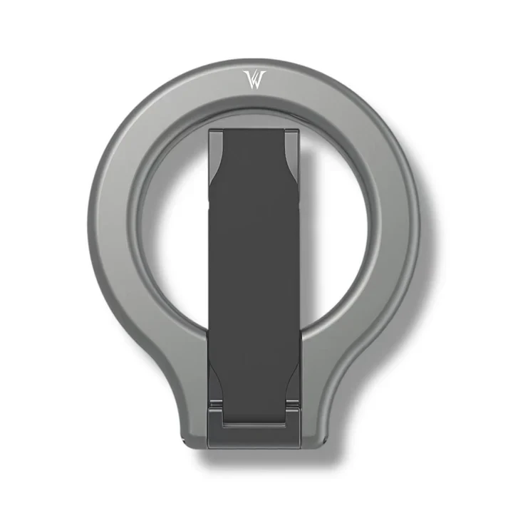 Wizard Gear Ring Stand - 360° Magnetic Stand and Grip -Grey