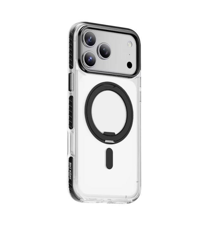 Green Lion Southend Magsafe KickStand Case for iPhone 17 Pro - Black