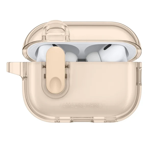 Amazingthing Minimal Case For Airpods Pro / Pro 2 - Desert