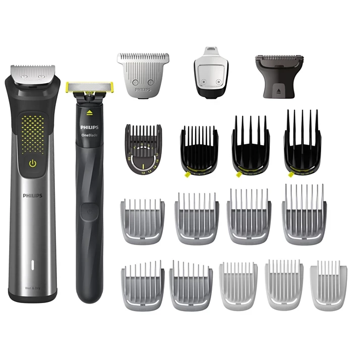 Philips 9000 Series All-in-one Trimmer (MG9553/15) - 20-in-1 Face, Hair & Body Grooming