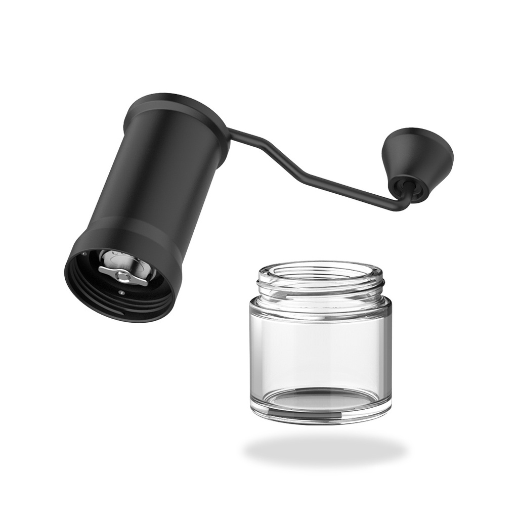 LePresso Handheld Burr Grinder (LPMCGRBK) Black