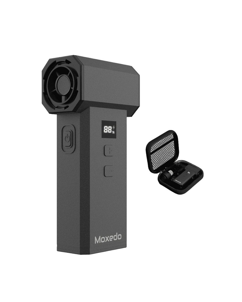 Moxedo Mini Jet Blower & Vacuum (JBV012) Black