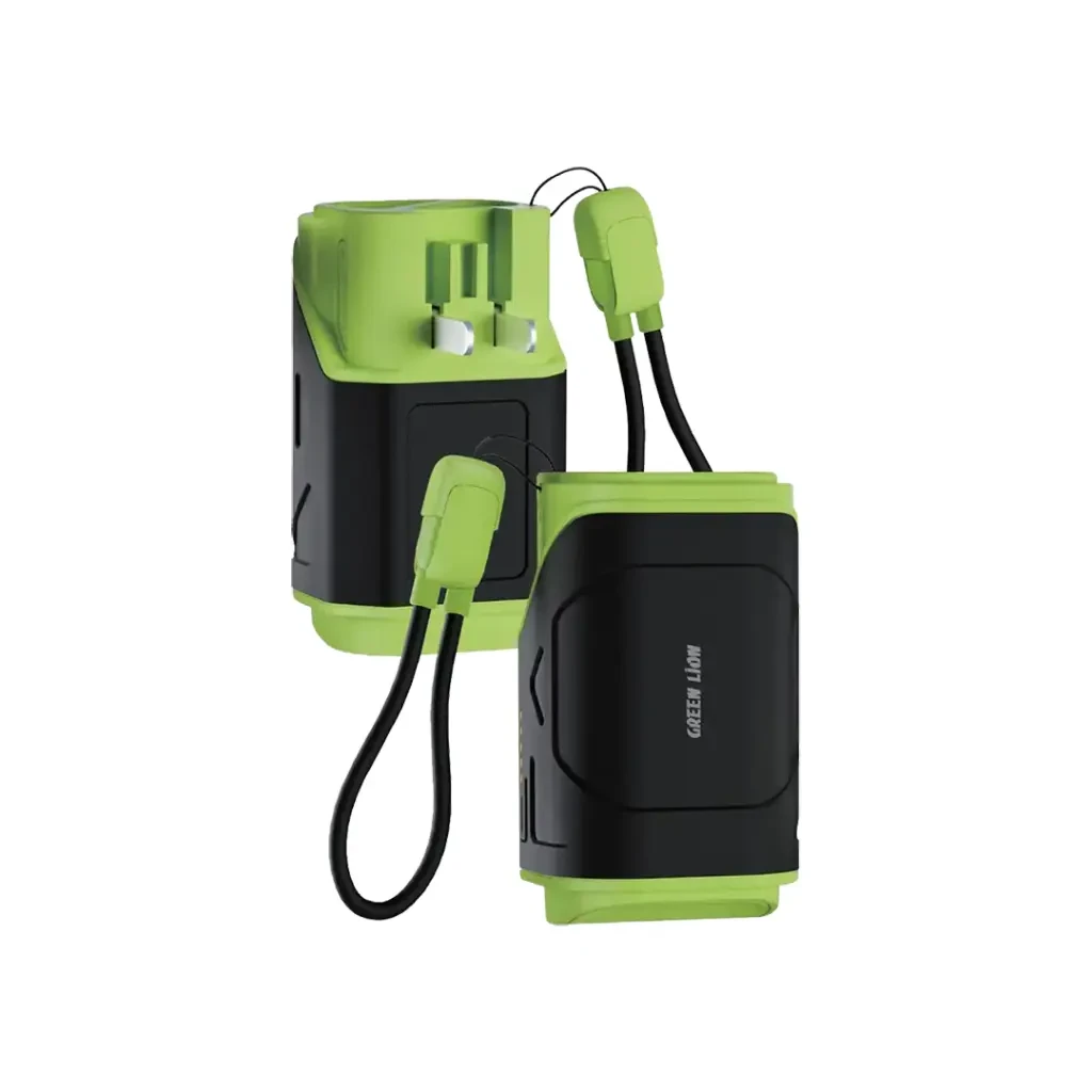 Green Lion Trave-X 10000mAh Power Bank (GL-PX20) Green/Black
