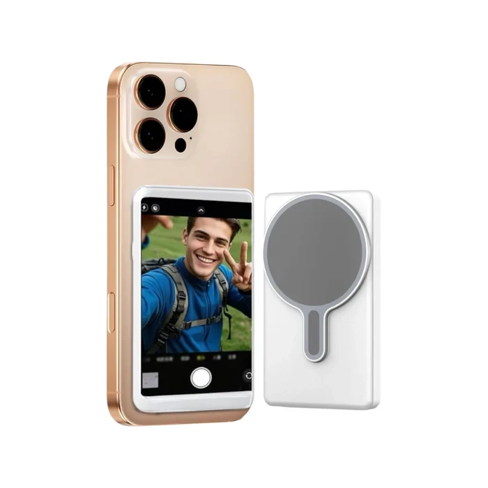Magnetic Selfie Screen - White