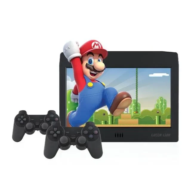 Green Lion Classic Retro Gaming Console - 11 Inch TFT Screen (GNCREGC11BK) Black
