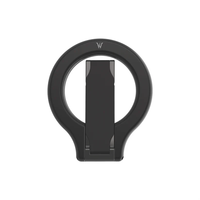 Wizard Gear Ring Stand - 360° Magnetic Stand and Grip -Black