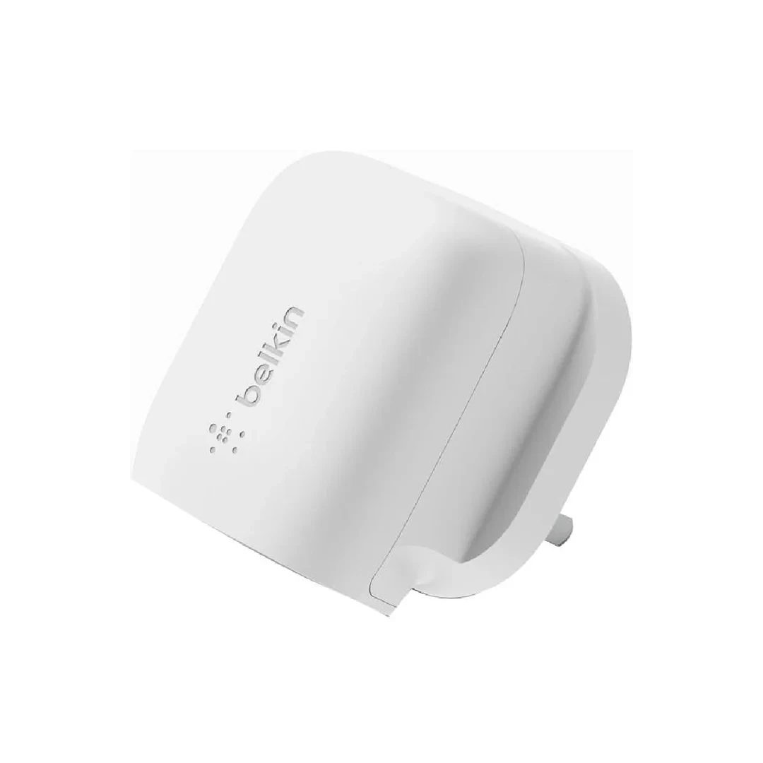 Belkin BoostCharge Compact 20W USB-C Wall Charger - White