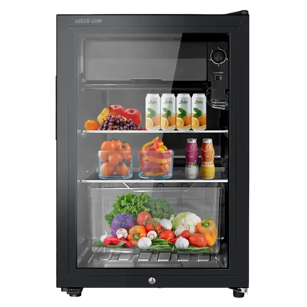 Green Lion GMF-63 Mini Refrigerator 63L - Black