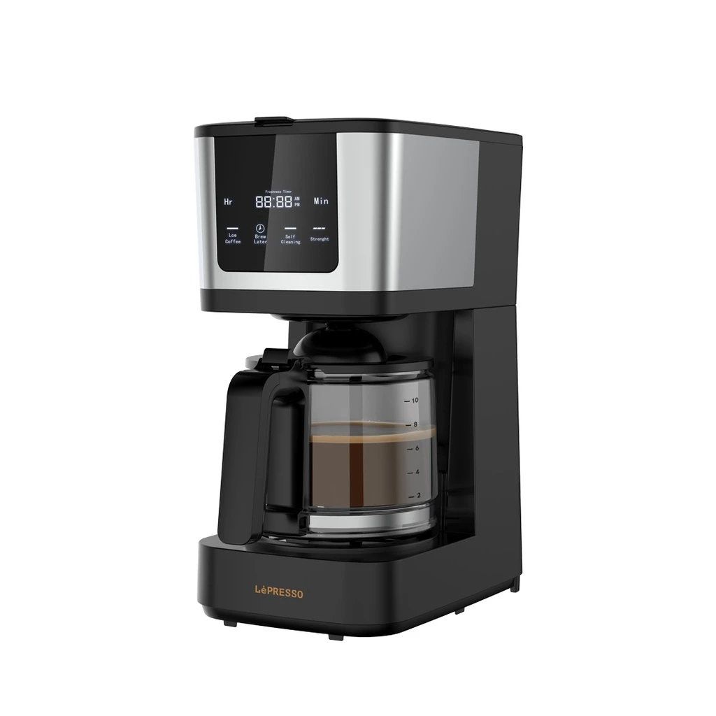 LePresso Rich Brew Coffee Machine with Interactive Touch Display (LP006) Black