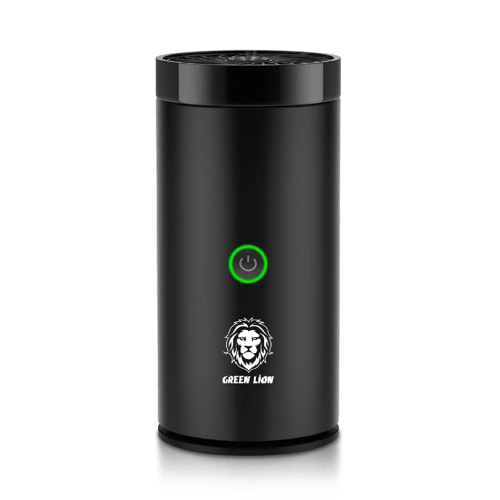 Green Lion Smart Bakhour Electric Rechargeable Car Incense Burner (GNSBKURBK) Black