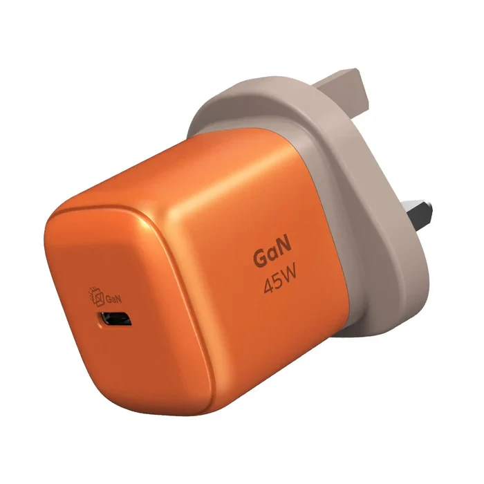 Momax 1-Charge 45W GaN Charger (UM73UK) Orange