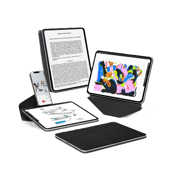 MOFT Dynamic Folio Case for iPad Pro 11" (M4) - Jet Black