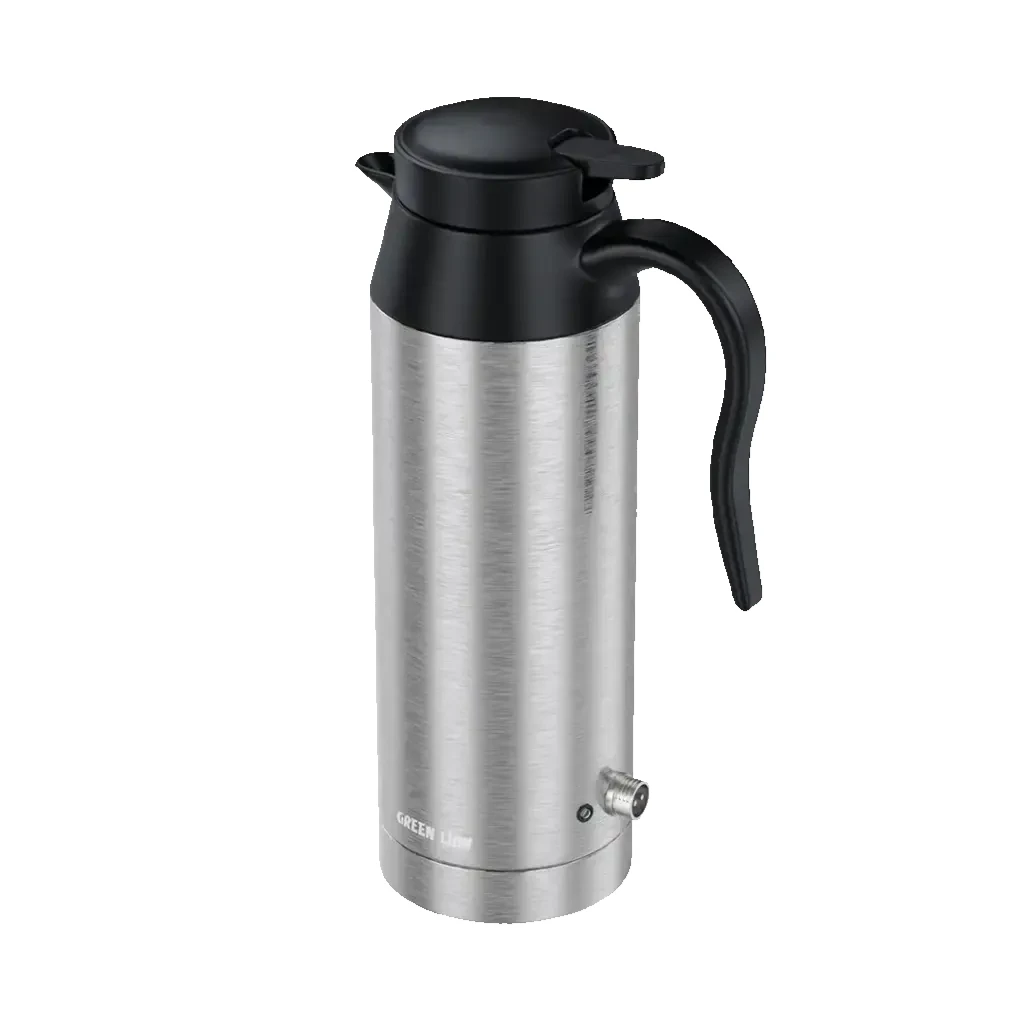 Green Lion Electric Car Kettle 800ML - Silver
