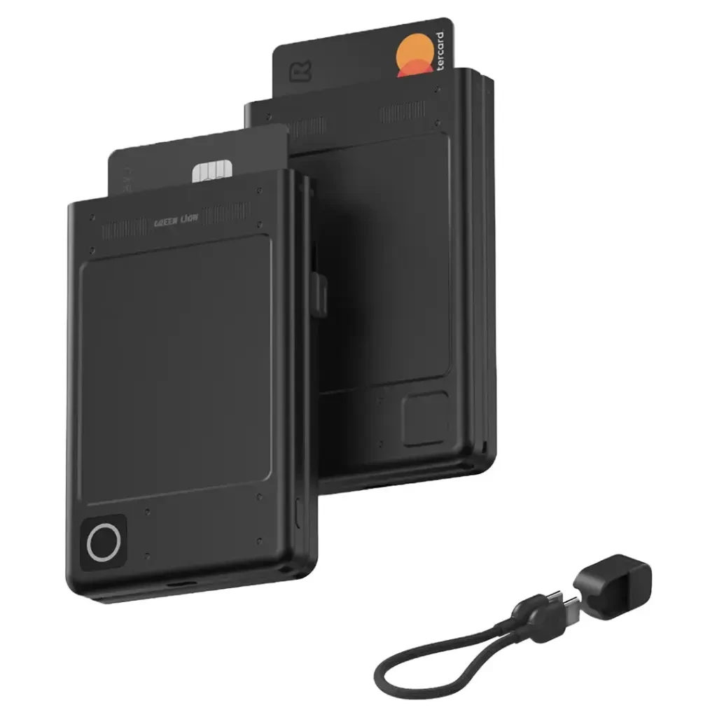 Green Lion Wallet 5000mAh Power Bank (GL-PX43) Black