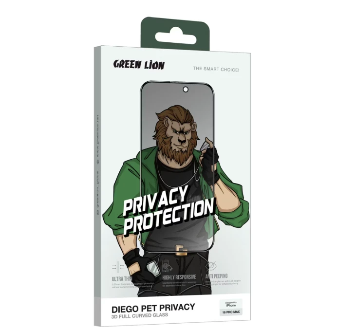 Green Lion Diego Pet Privacy Screen Protector IPhone 17 Air