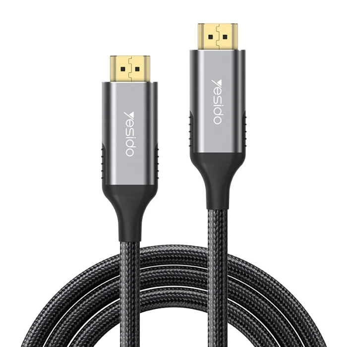 Yesido HDMI to HDMI Nylon Braided Cable 1.8M (HM11) Black