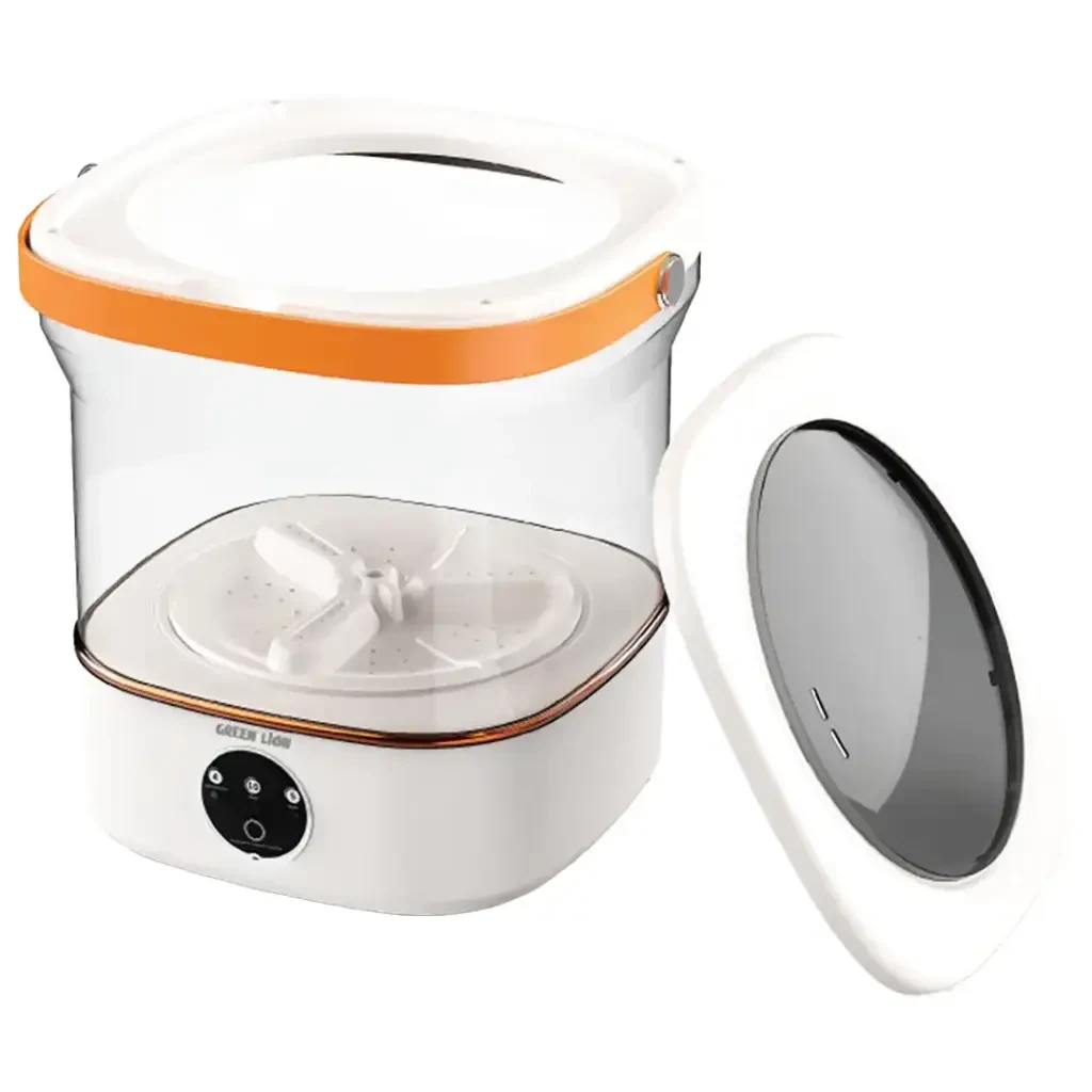 Green Lion Portable 12L Washing Machine (GL-WM12) White