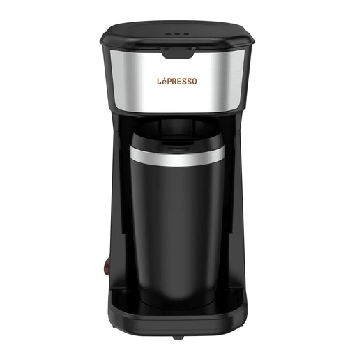 LePresso Instant Coffee Brewer with Travel Mug 400mL (LPCMTM) Black