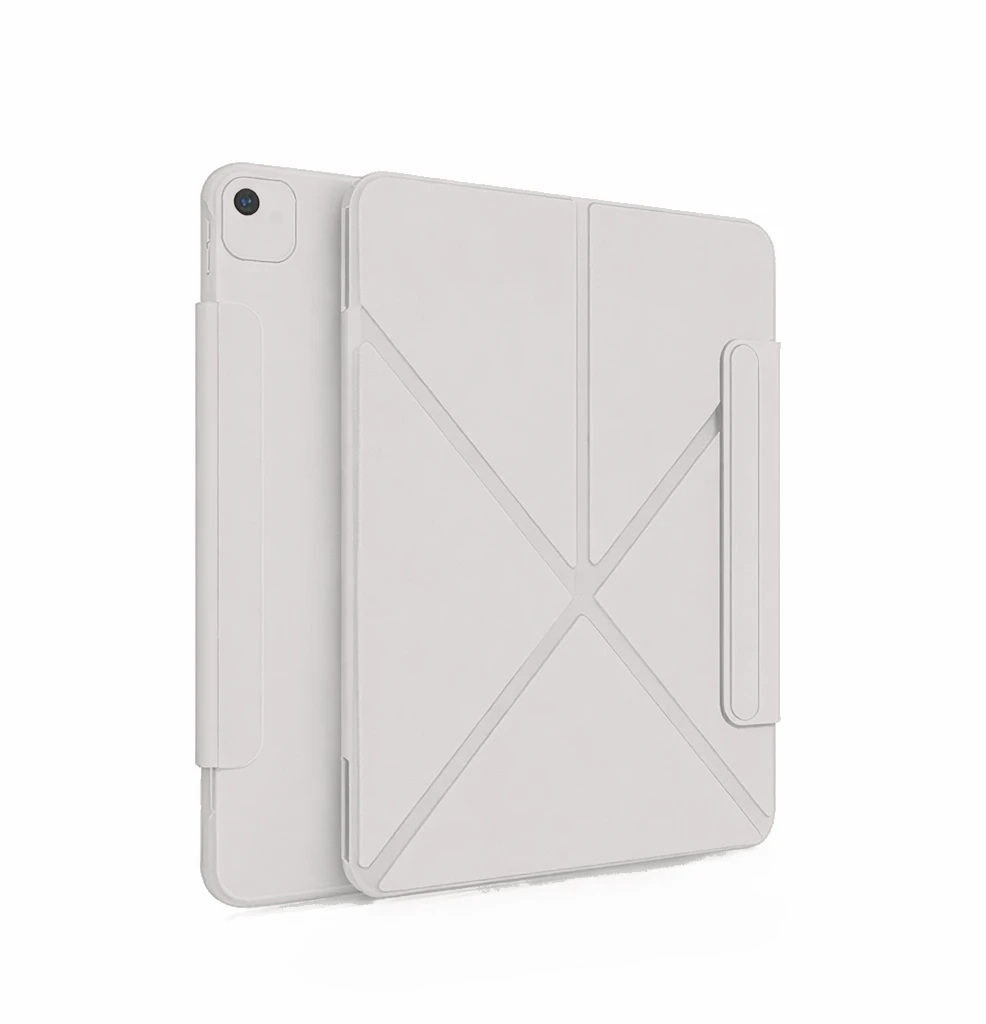 XUNDD Magnetic Smart Folio Case iPad Air 11" (M2/M3) Grey