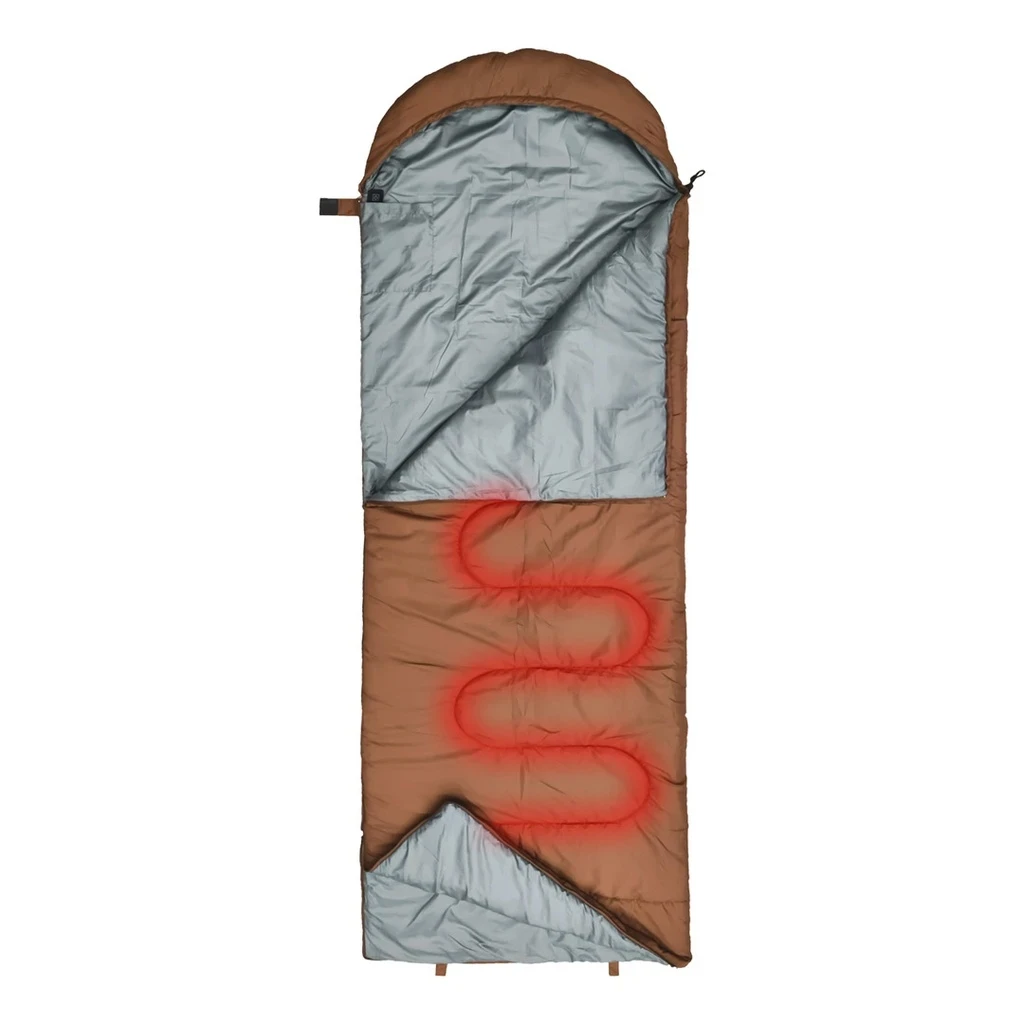 Porodo Power Heating Sleeping Bag (LFS024) Brown