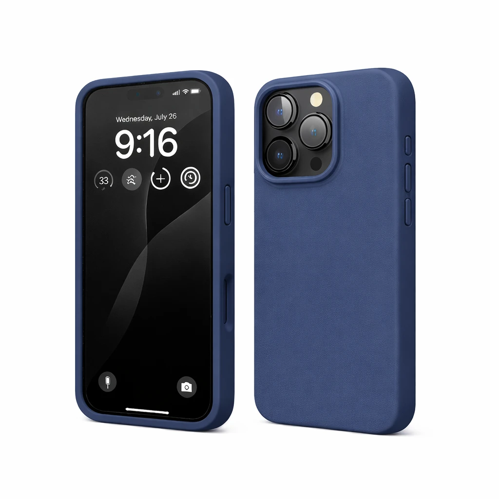 XUNDD Reno Magsafe Silicone Case for iPhone 14 Pro Max - Blue