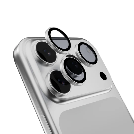 MagEasy Lenz Sapphire Camera Lens Protector for iPhone 17 Pro/Pro Max - White