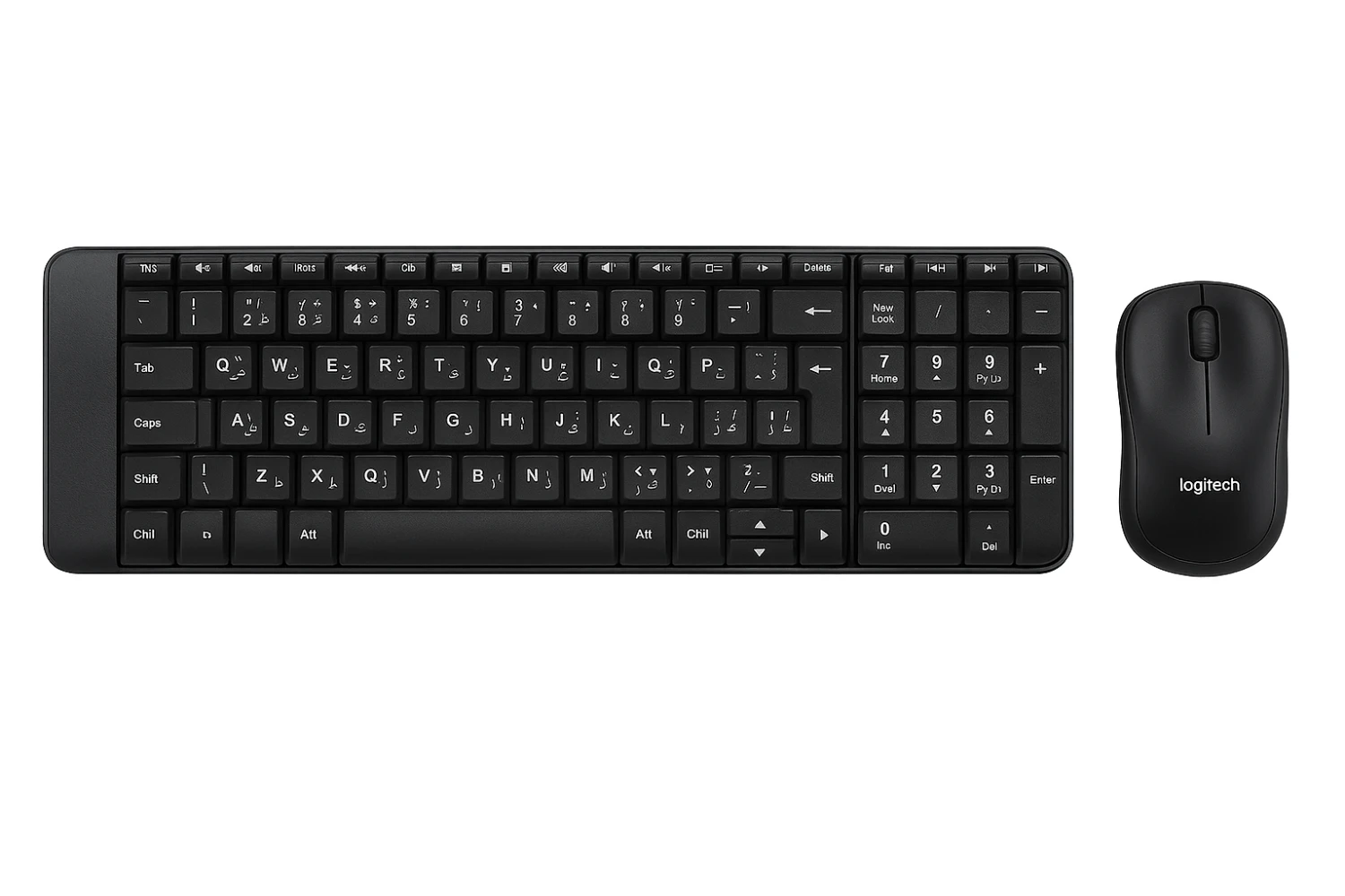 Logitech MK220 Wireless Keyboard and Mouse Combo (English/Arabic)
