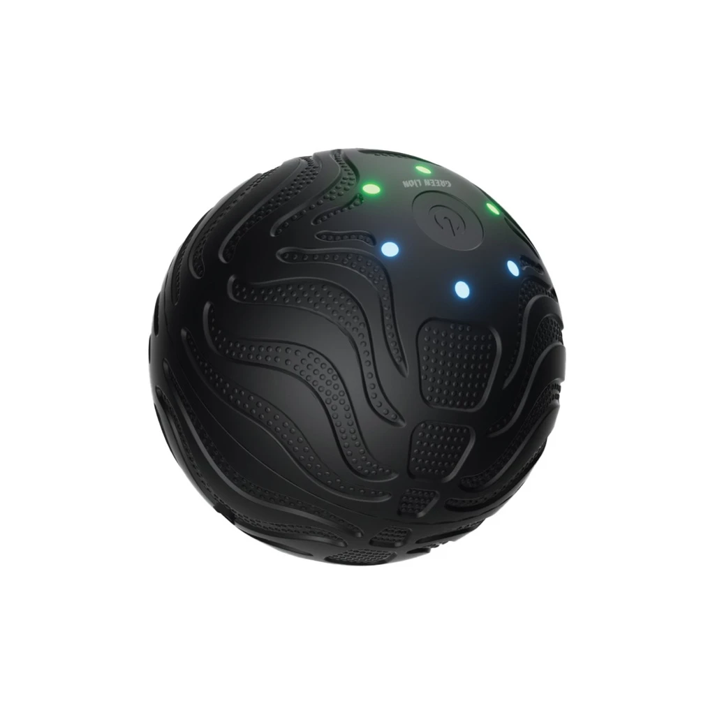 Green Lion Massager Ball - Black