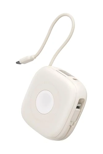 Veger 3 in One Magsafe Wireless PD Fast Power Bank 10000mAh (VP-1185) Beige