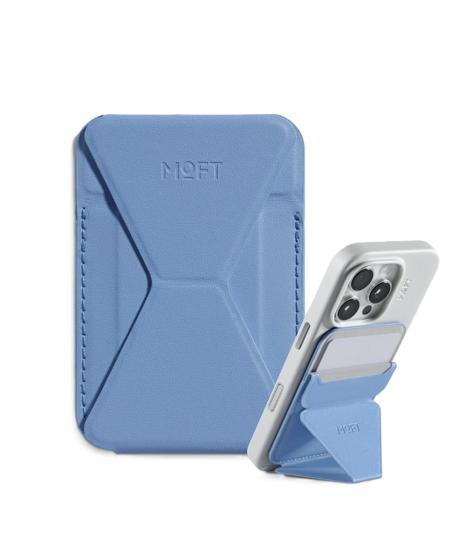 MOFT Snap-On Iphone Stand & Wallet (MOVAS) -Faded Jeans