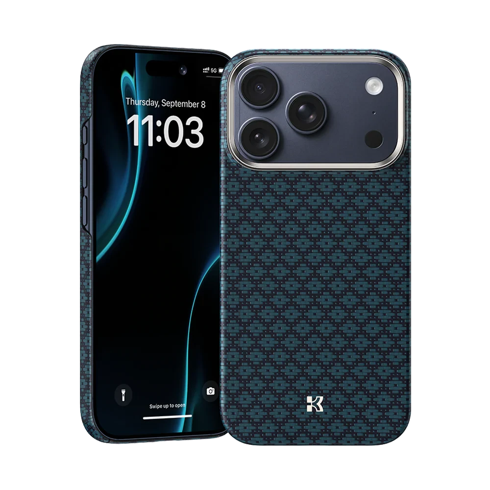 Benks ArmorGrid Kevlar Case for iPhone 17 Pro Max - Blue