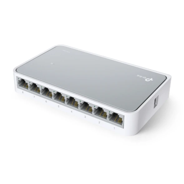 TP-LINK 8-Port 10/100Mbps Desktop Switch - TL-SF1008D