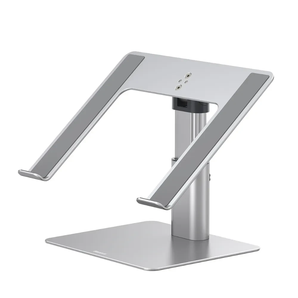 Baseus Metal Adjustable Laptop Stand - 11 To 17.3 Inches (LUJS000012) Silver