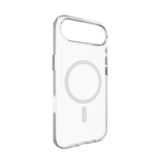 MagEasy Bright M Never Yellowing Case for iPhone Air - Transparent/White Ring