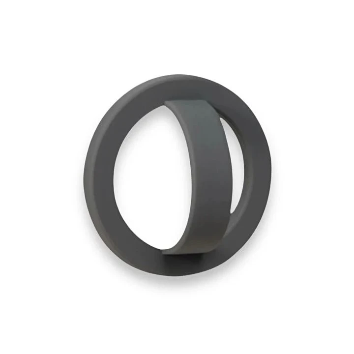 Pop Mag Silicone Magsafe Ring Holder - Grey