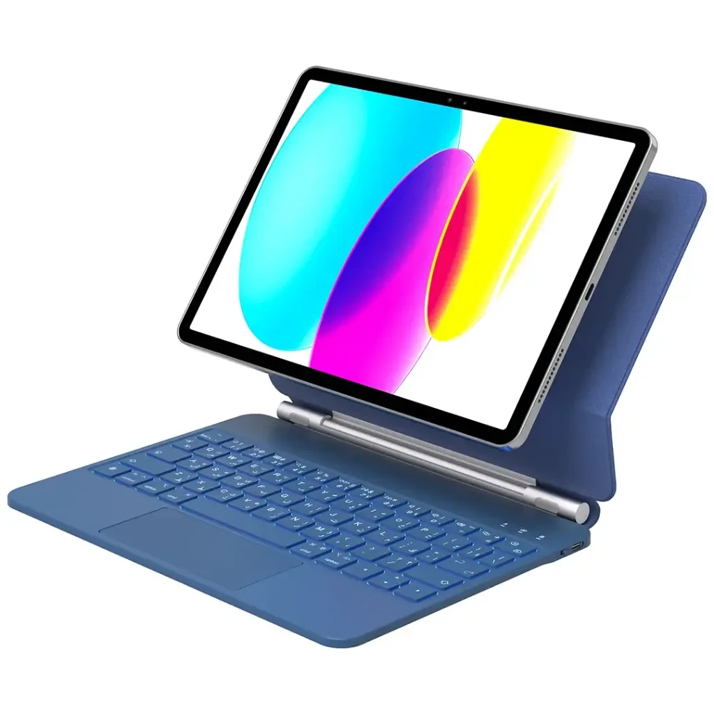 Green Lion Wireless Magic Keyboard Case for iPad 10th Gen, 11" A16 (2025) Blue