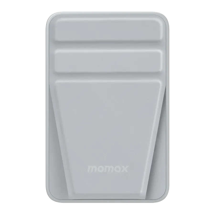 Momax Q.Mag Power 9 5000mAh Magnetic Wireless Battery Pack with Stand (IP109) Natural Titanium