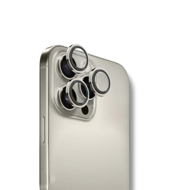 Wizard Apex Series - Stainless Steel Camera Glass Iphone 16 Pro Max - Grey