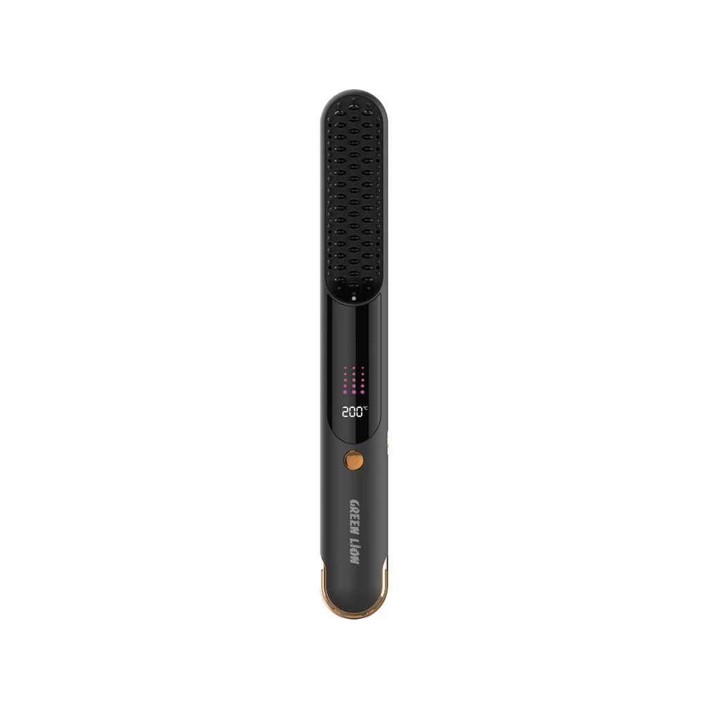 Green Lion Infrared Hair Comb with Max 200 °C Temperature (GL-HC5) Black