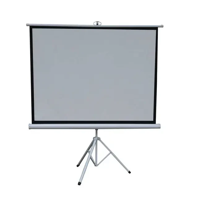 Green Lion 72 inches Portable Projector Screen with Tripod Stand - Matte White