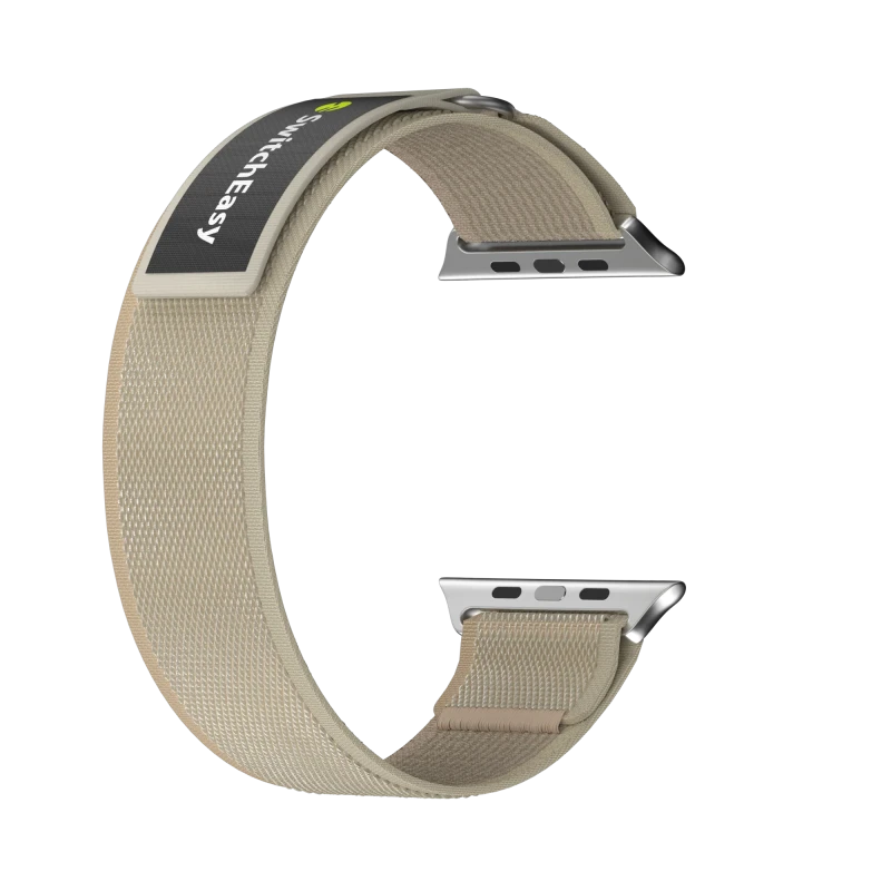 SwitchEasy Flex Woven Nylon Apple Watch Loop 44/45/46/49mm - Starlight