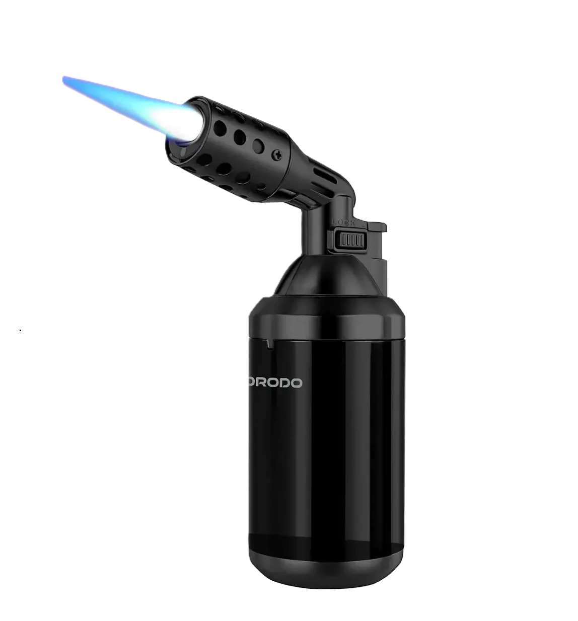 Porodo JetBlaze Windproof Flame Lighter (PDLFSTWBGL) Black