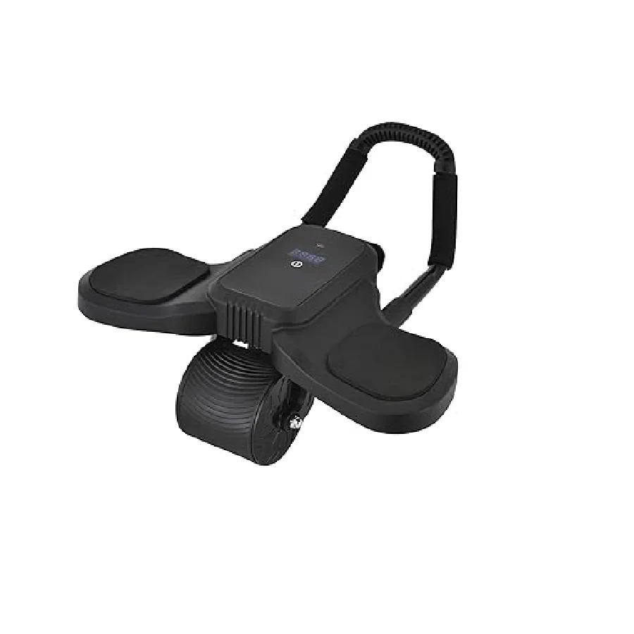 Green lion Abs Exercise Roller-Black