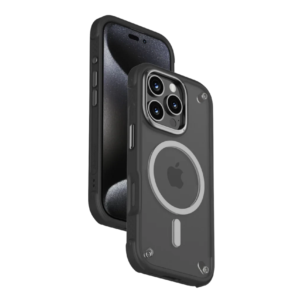 Momax Air Protection Magnetic Case for IPhone 16 Pro - Black