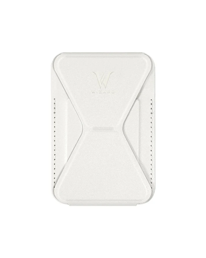 Wizard ARCO Magsafe Phone Stand & Wallet - White