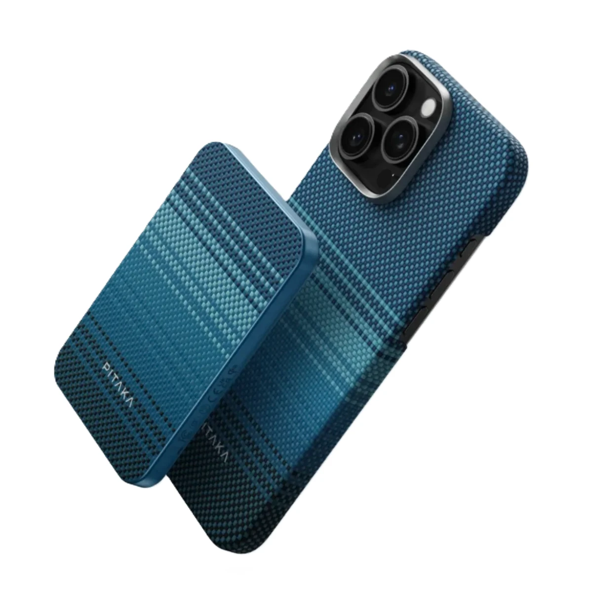 Pitaka Aramid Fiber Qi2 Magnetic Power Bank 5000mAh -Moonrise