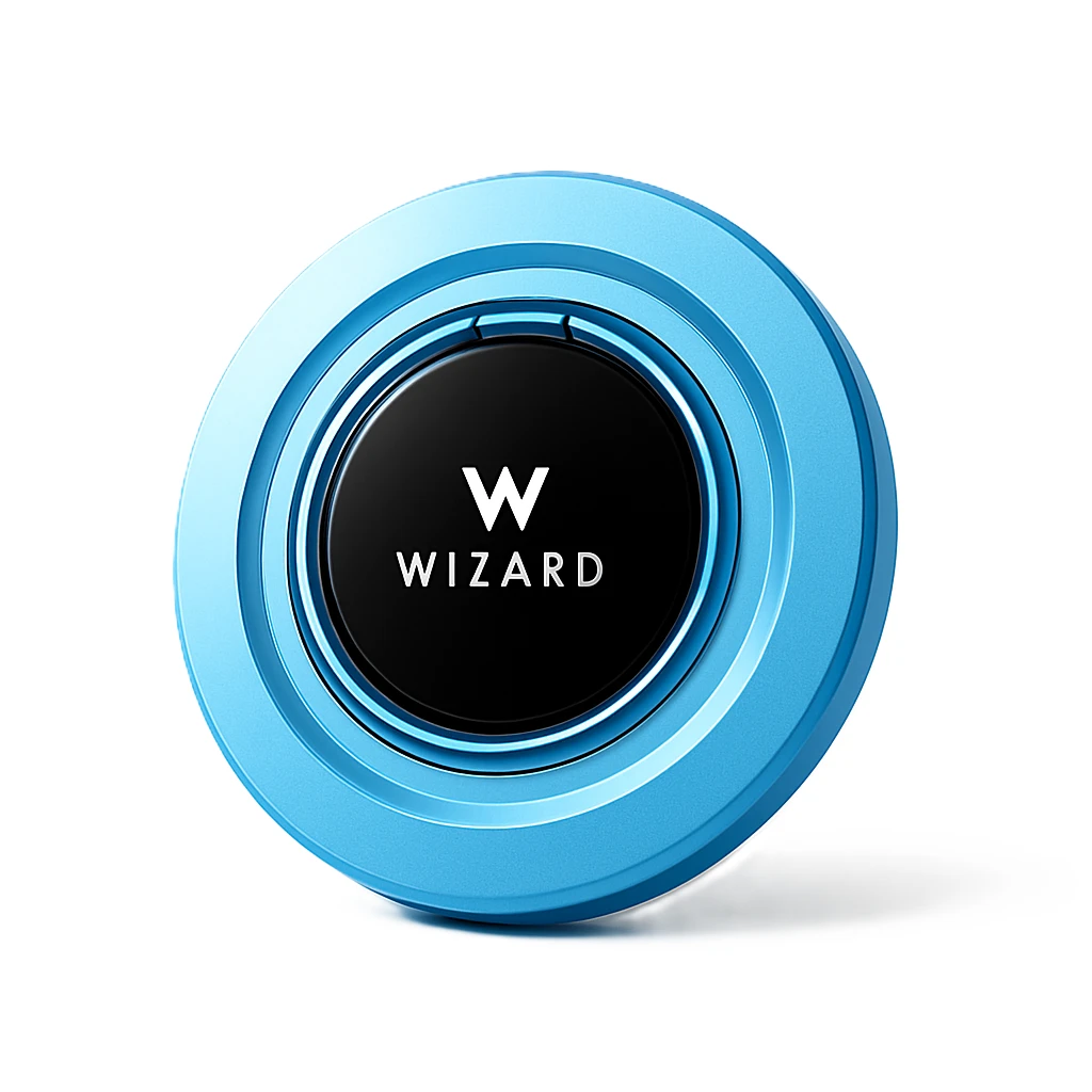 Wizard Explorer Series Magnetic Ring Holder -Light Blue