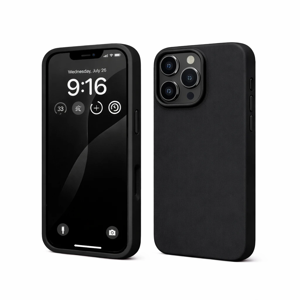 XUNDD Reno Magsafe Silicone Case for iPhone 13 Pro Max - Black