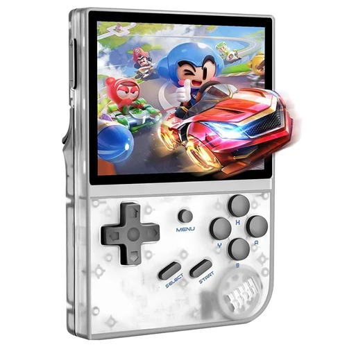 ANBERNIC Portable Gaming Console RG35XX - Transparent White