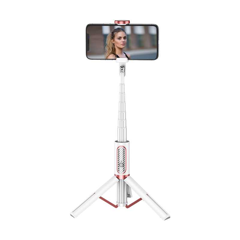 Joyroom Phantom Series Bluetooth Wireless Tripod Selfie Stick – White